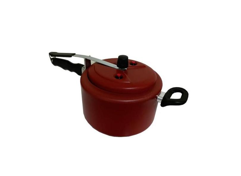 Panela De Pressão Teflon Antiaderente 5 Litros Terracota - Extang