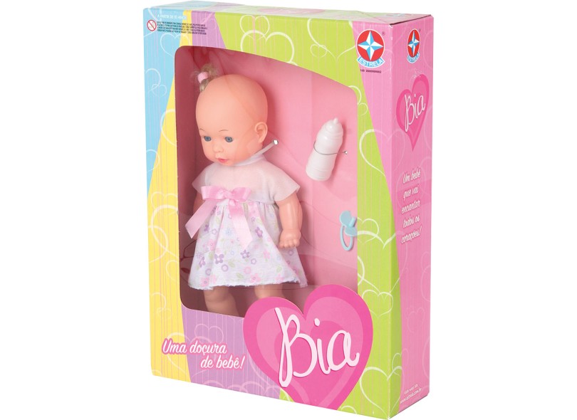 Boneca Bebê Bia Estrela