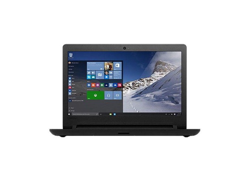 Notebook Lenovo IdeaPad 100 Intel Celeron N3060 2GB de RAM HD 500 GB 14" Windows 10 Ideapad 110