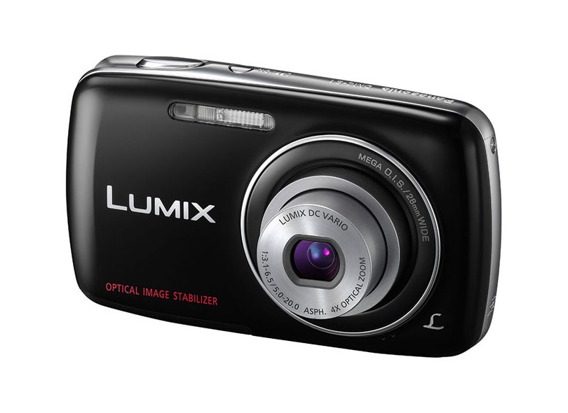 Câmera Digital Panasonic Lumix DMC-S1LB-K 12.1 Megapixels