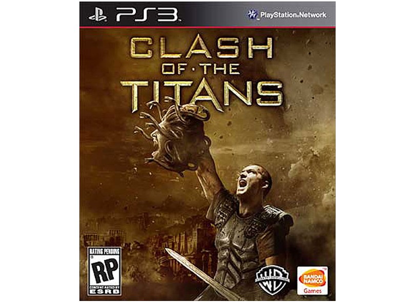 Jogo clash of the titans Ps3 - Playstation 3 - Play 3 mídia física original