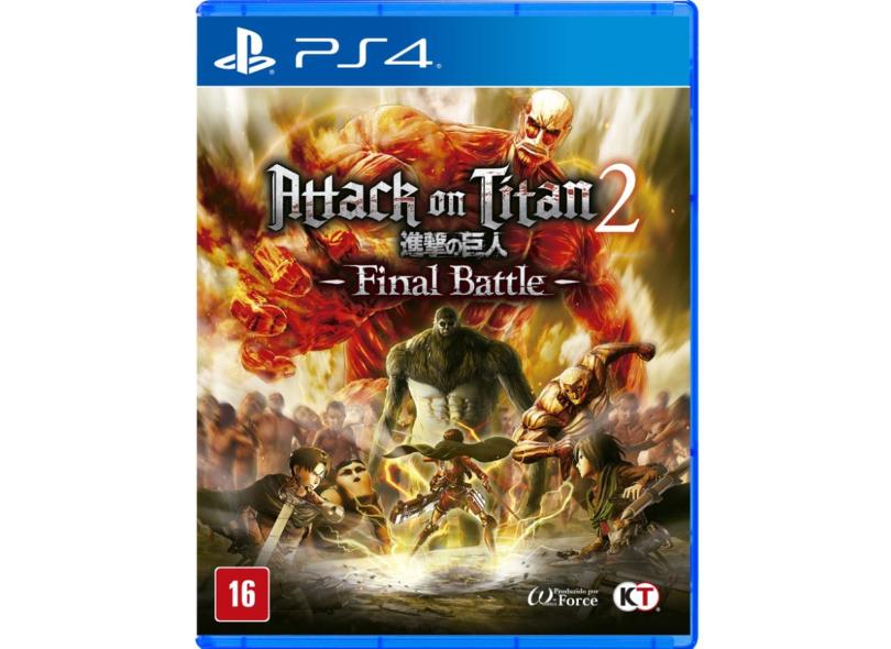 Jogo Attack On Titan 2 - Final Battle PS4 KTM
