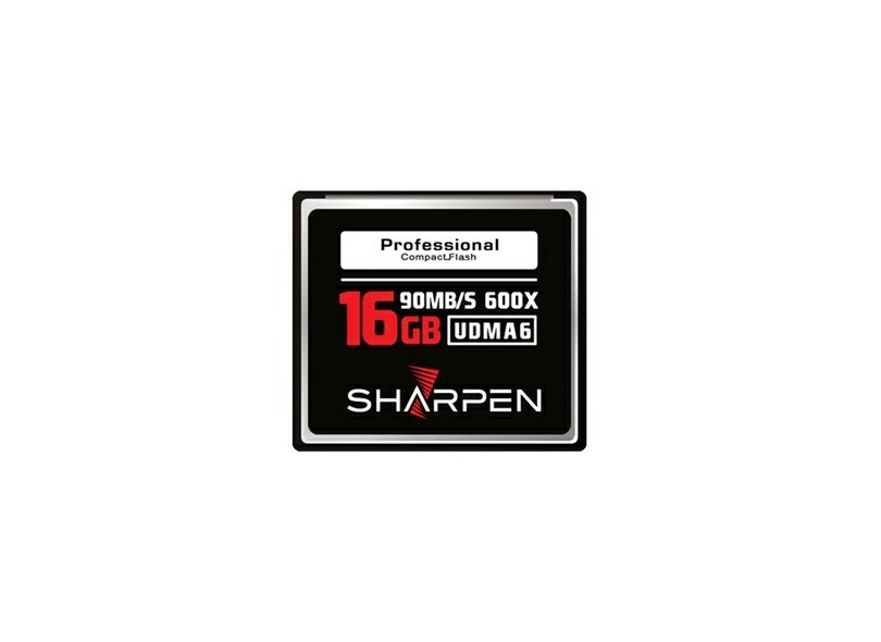 Cartão de Memória Compact Flash Sharpen 16 GB