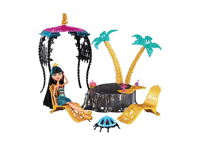 Boneca Monster High 13 Wishes Oasis Cleo de Nile Mattel