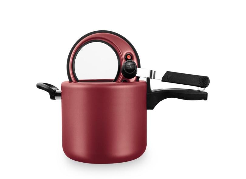 Panela De Pressão Fechamento Interno 4,5l Antiaderente mta