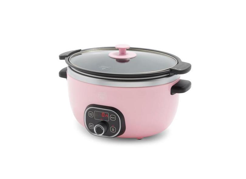 Fogão lento GreenLife Cook Duo de 6 litros de cerâmica antiaderente ro