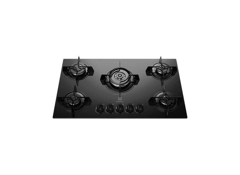 Cooktop À Gás Electrolux 5 Bocas Com Tripla Chama - Premium, Preto, 11
