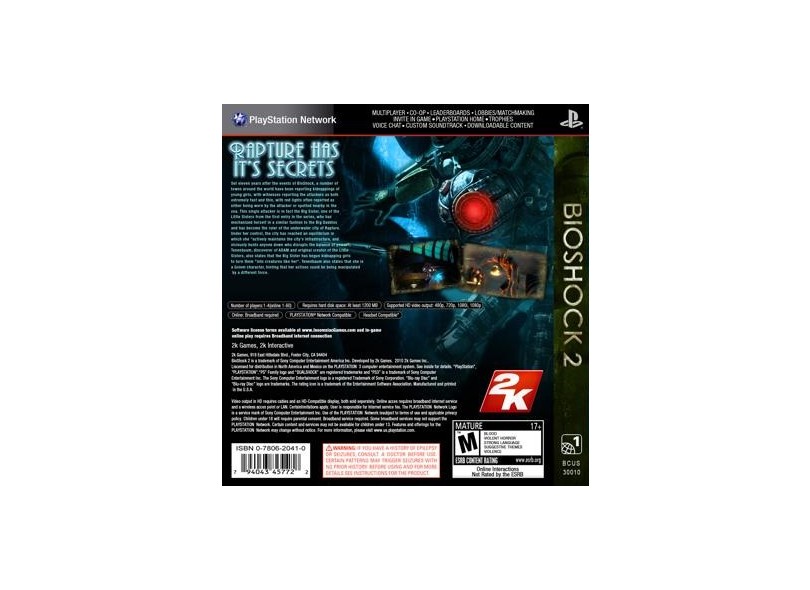 Jogo Bioshock 2 2K PS3