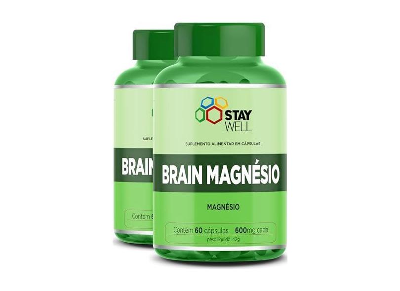 2 Unidades Do Magnésio Treonato 500mg - Fórmula Avançada Para A Memória ...