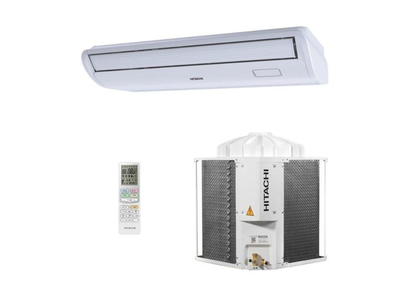 Ar Condicionado Split Piso Teto Convencional Hitachi 34000 Btus Frio Aircore 500 220v Monofásico