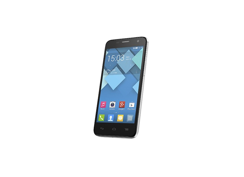Smartphone Alcatel One Touch Idol Mini 6012D 2 Chips 4GB Android 4.2 (Jelly Bean Plus) 3G Wi-Fi