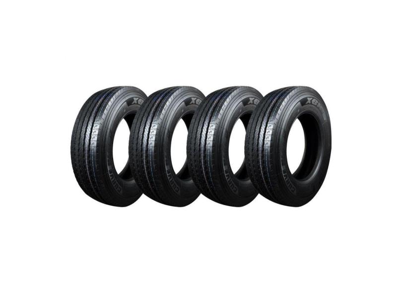 Kit 4 Pneus XBRI Aro 22,5 275/80R22,5 Curve Plus F1 149/146L Liso