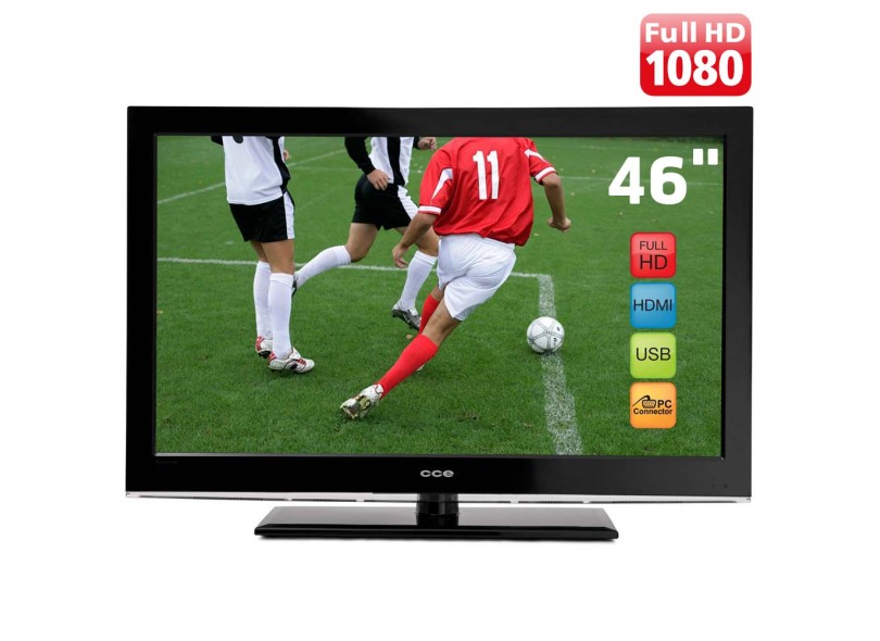 TV CCE 46" LCD Full HD Conversor Digital Integrado D46