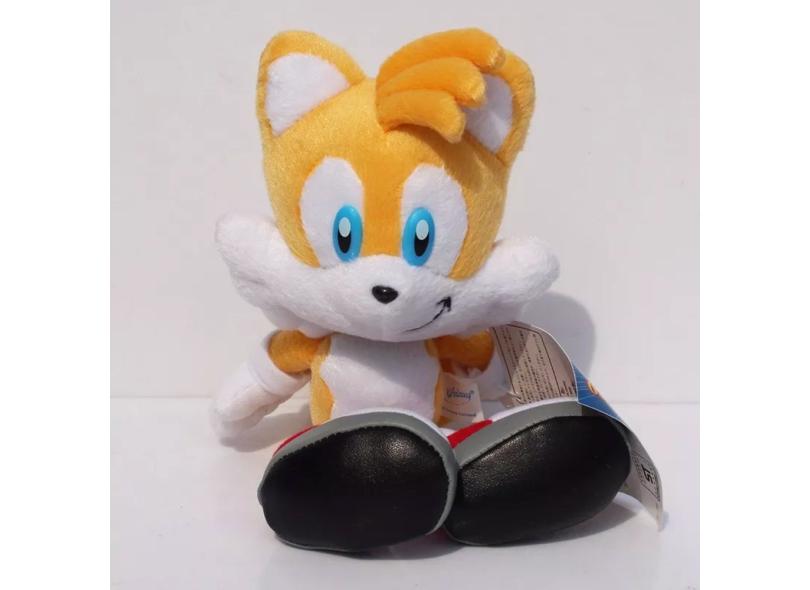 Pelúcia Tails Turma Do Sonic Grande 20cm Boneco Game em Promoção é no  Buscapé