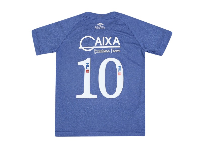 Camisa Torcedor infantil Cruzeiro III 2016 com Número Umbro