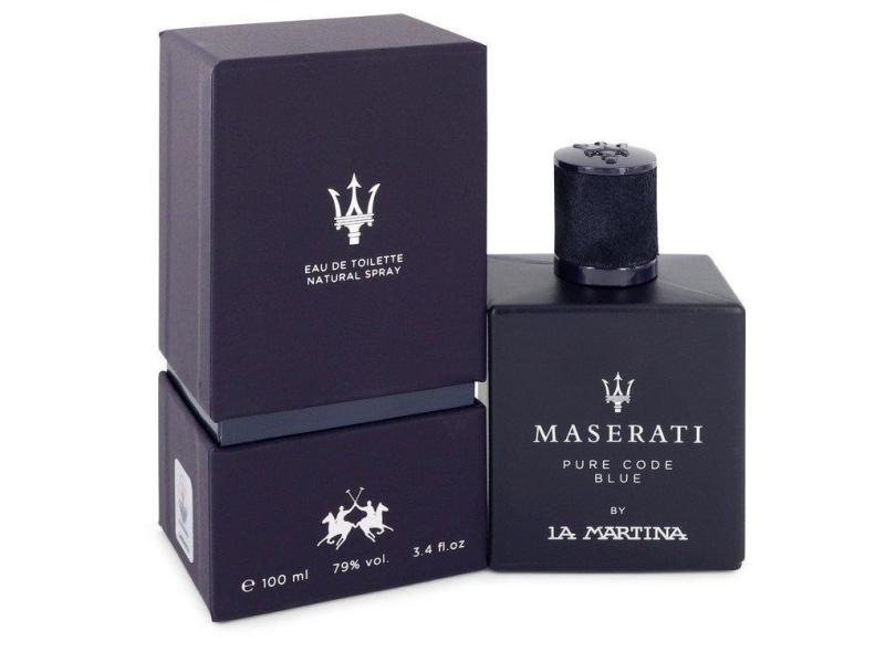 Perfume Masculino Maserati Pure Code Blue La Martina 100 ML Eau De