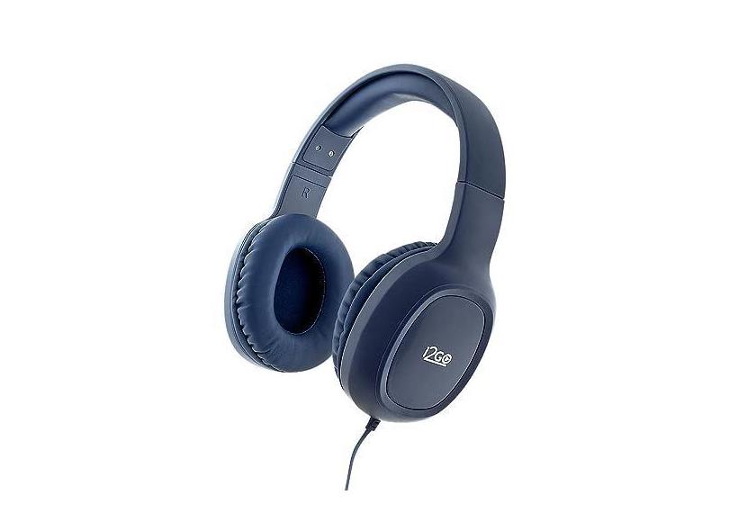 Headphone Com Microfone Bass Go Deep Blue I2GO 1,2m Preto - I2GO Plus