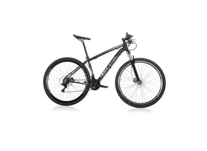 Bicicleta Alumínio Aro 29 Highlevel Freios A Disco 21 Velo - Highlevel