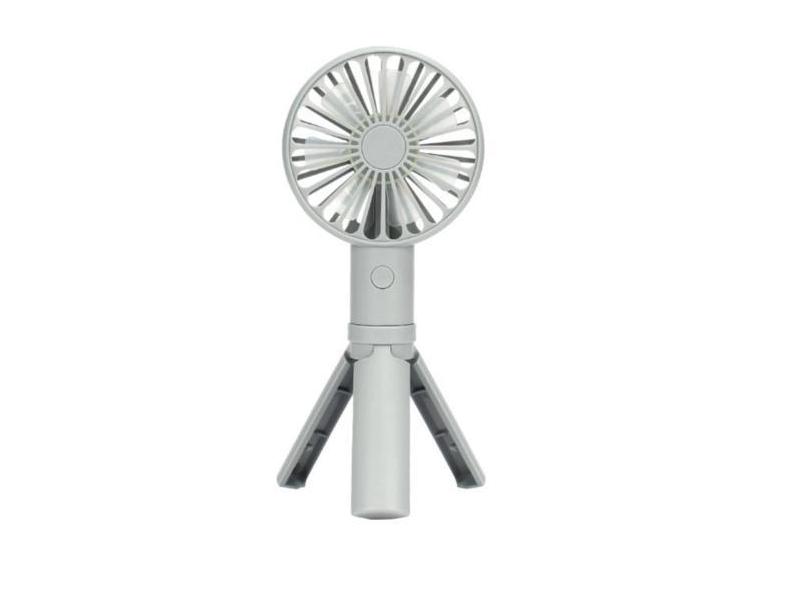 Mini Ventilador De Mesa Dobrável Triângulo USB Recarregável Silencioso