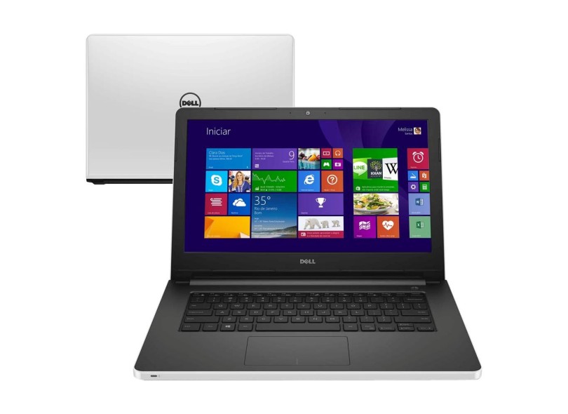 Notebook Dell Inspiron Intel Core i5 5200U 8 GB de RAM HD 1 TB LED 14 " GeForce 920M Windows 8.1 I14-5458-A40