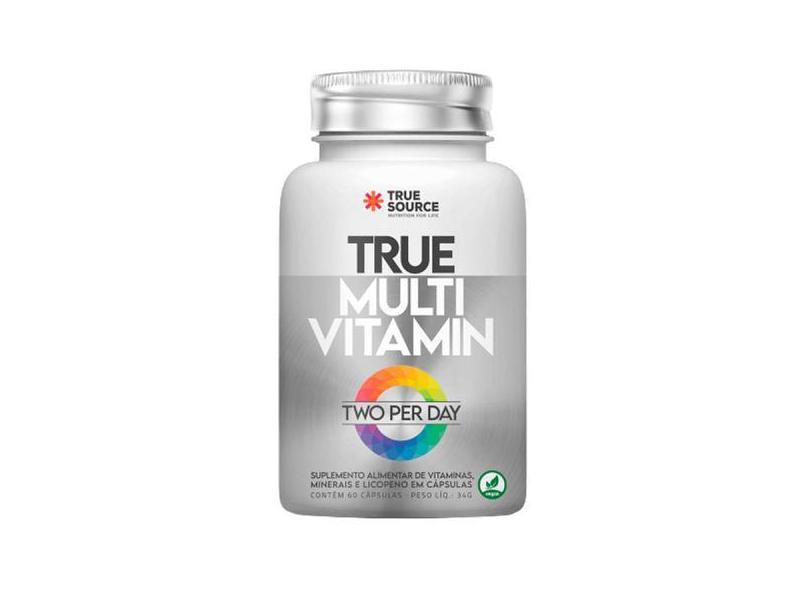 True Multivitamin 60 Cápsulas - True Source - True Source 12% com o ...