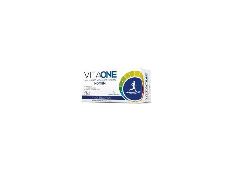 Vitaone Homem 60 Drageas (polivitaminico) com o Melhor Preço é no Zoom