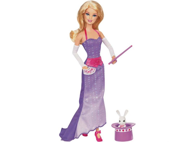 Boneca Barbie Quero Ser Quero Ser Mágica Mattel