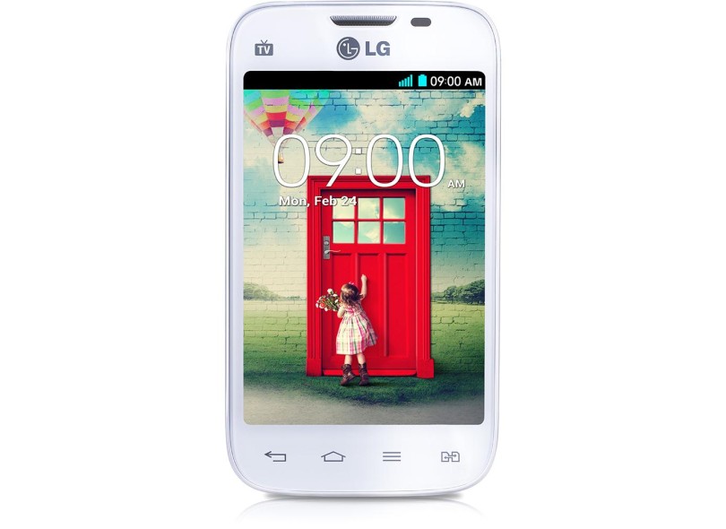Smartphone LG L40 2 Chips Android 4.4 (Kit Kat) Wi-Fi