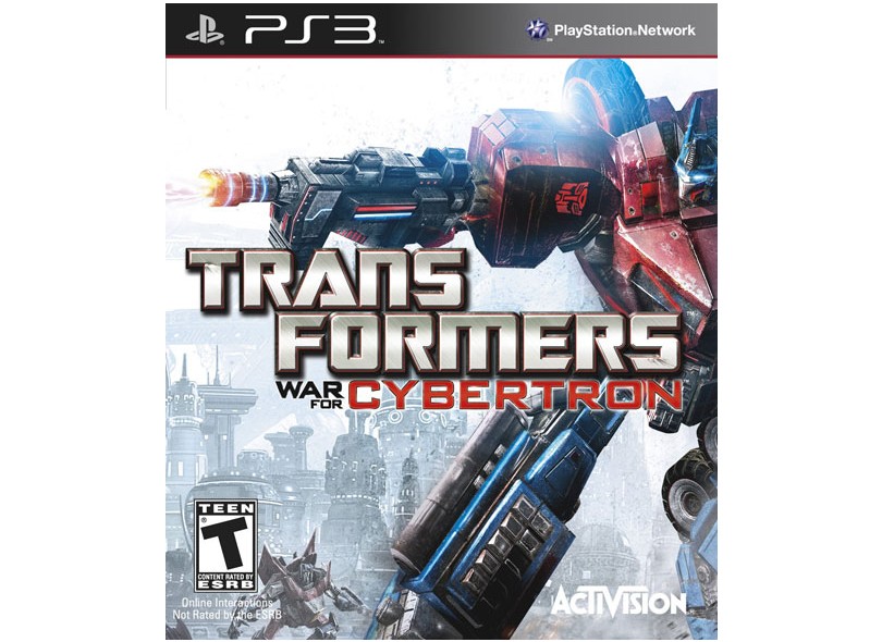 Jogo Transformers: War for Cybertron Activision PS3