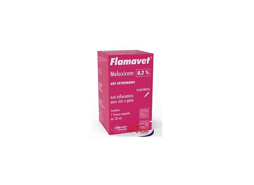 Flamavet AGENER Injetável 20ml com o Melhor Preço é no Zoom 