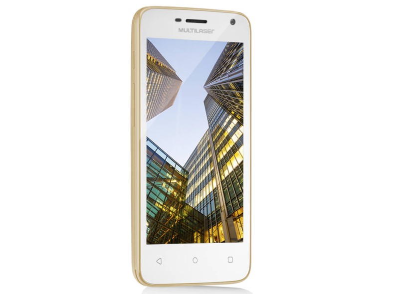 Smartphone Multilaser MS45S P9042 8GB 5,0 MP 2 Chips Android 5.1 (Lollipop) 3G Wi-Fi