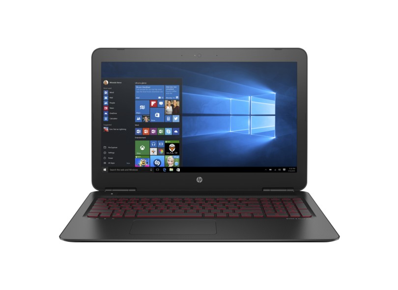 Notebook HP Omen 15 Intel Core i7 7700HQ 8 GB de RAM 1024 GB 15.6 " GeForce GTX 1050 Ti Windows 10 Omen 15