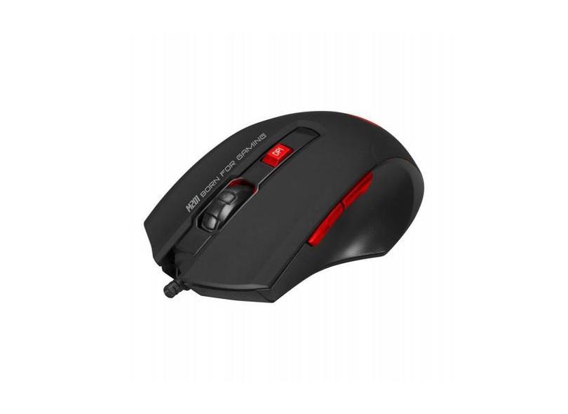Mouse Marvo Scorpion M201 USB 2400DPI Preto