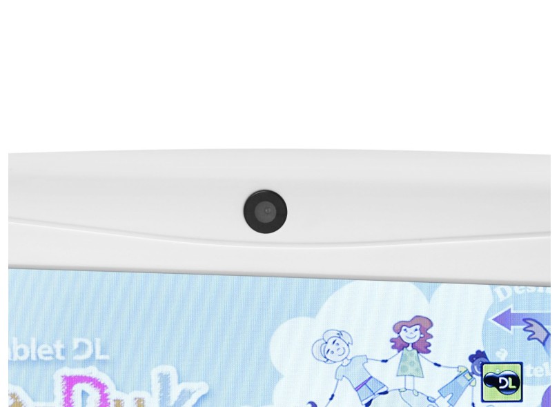 Tablet DL Eletrônicos 4 GB TFT 7" Android 4.1 (Jelly Bean) 2 MP e-Duk Kids