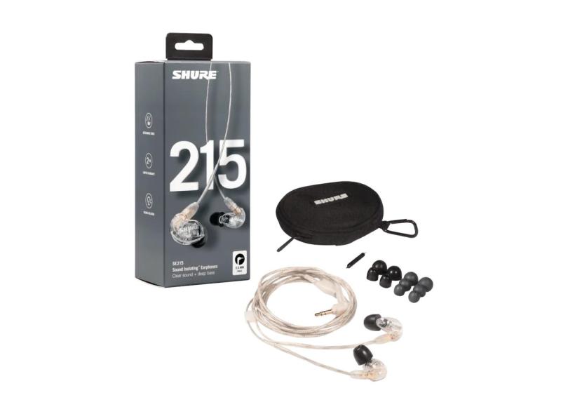 Fone de Ouvido Intra Auricular (In ear) SE215-CL - shure