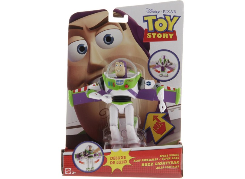 Boneco Buzz Lightyear Super Asas - Mattel