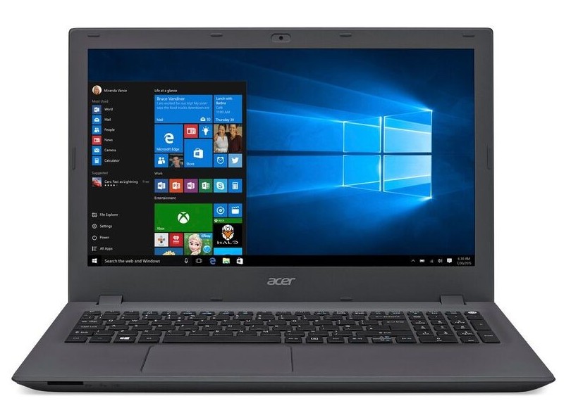 Notebook Acer Aspire E Intel Core i7 6500U 8 GB de RAM HD 1 TB LED 15.6 " GeForce 920M Windows 10 Home E5-574G-75ME