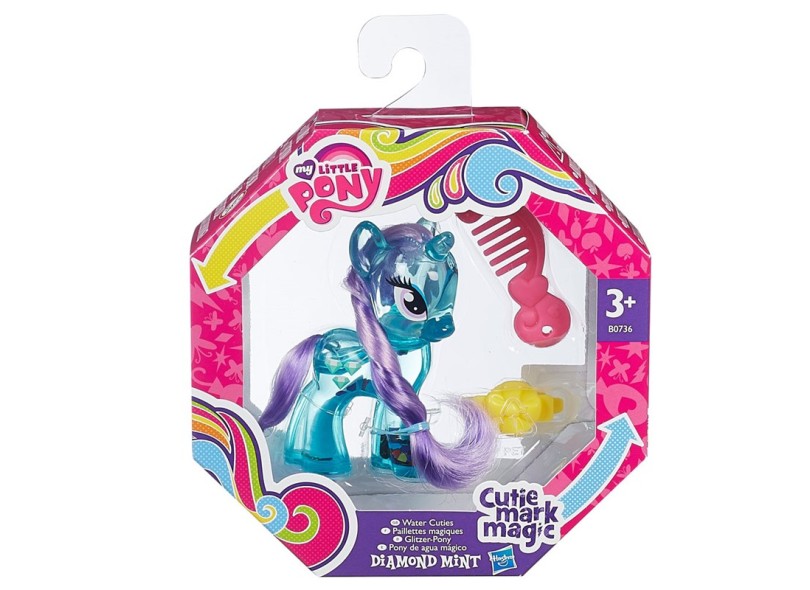 Boneca My Little Pony Diamond Mint Cute Mark Magic B0736 Hasbro