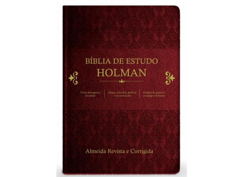 Bíblia de Estudo Holman - Almeida Revista e Corrigida -