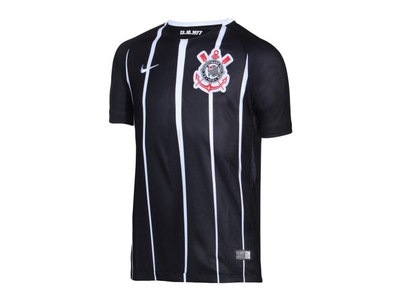 Camisa Torcedor Infantil Corinthians II 2017/18 sem Número Nike