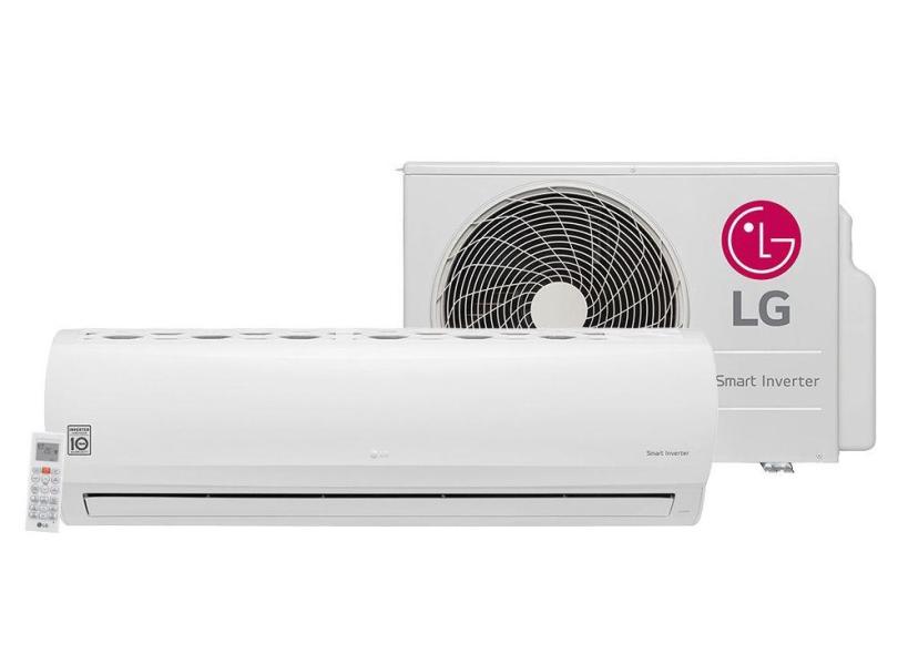 Ar Condicionado Split Hi Wall LG 11500 BTUs Inverter Controle Remoto Frio US-Q122HSA0
