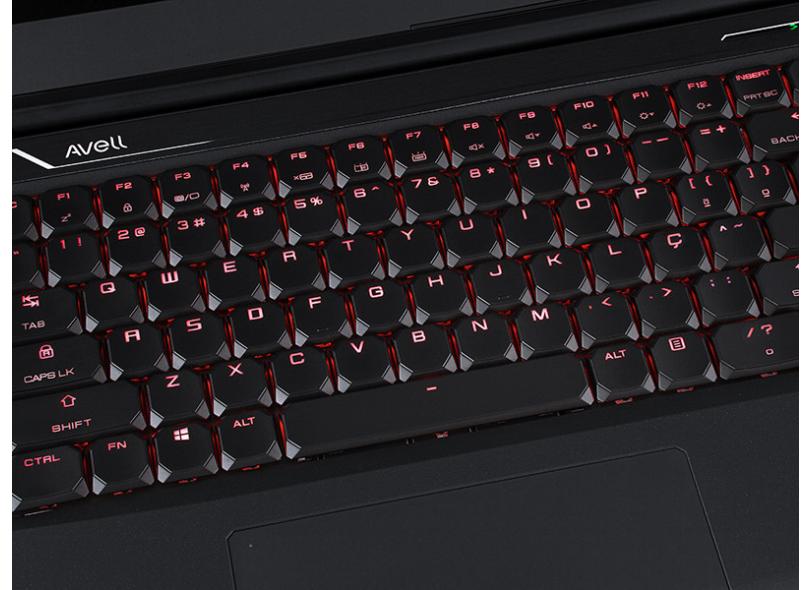 Notebook Avell MUV Intel Core i9 9980HK 9ª Geração 16 GB de RAM 512.0 GB 17.3 " Full GeForce RTX 2080 G1750-9 RTX