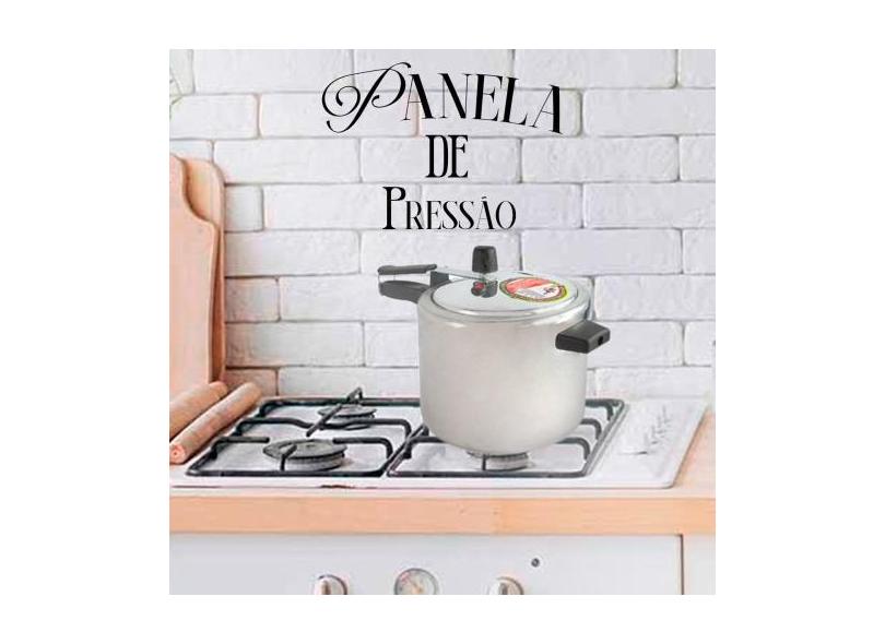 Panela De Pressão Roque 4,5 Litros Inox