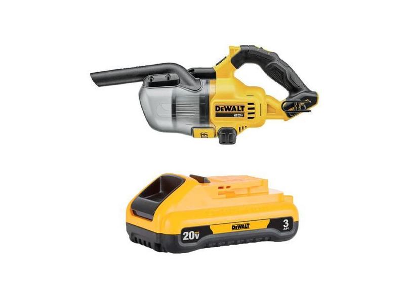 Aspirador De Po Portatil 20v Dcv501hb + 1 Bateria 3ah Dewalt DCV501HB