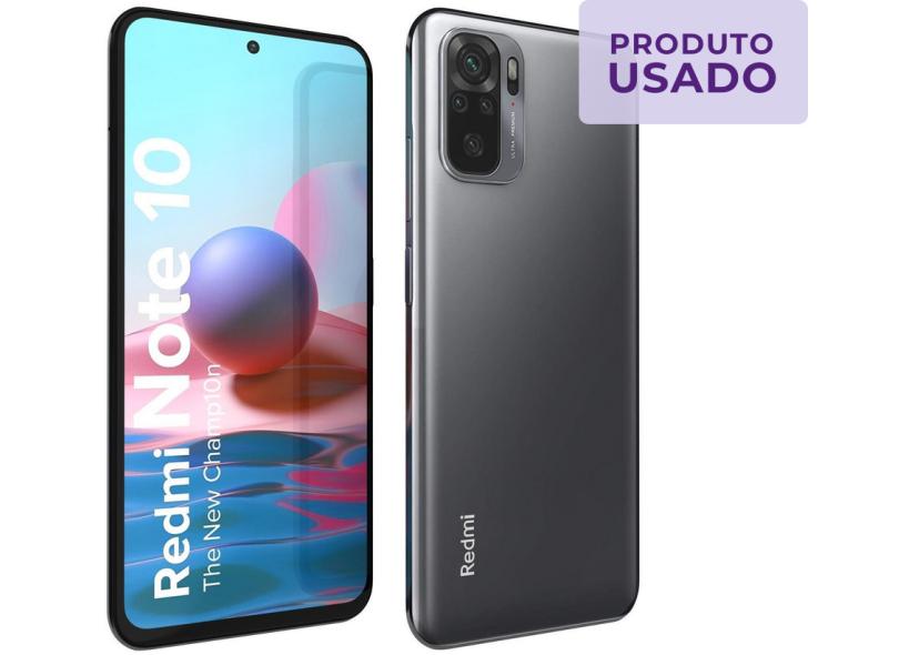 Smartphone Xiaomi Redmi Note 10 Usado 64GB Câmera Quádrupla com o Melhor  Preço é no Zoom