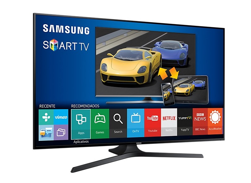 Smart TV TV LED 75" Samsung Série 6 Full HD UN75J6300AG