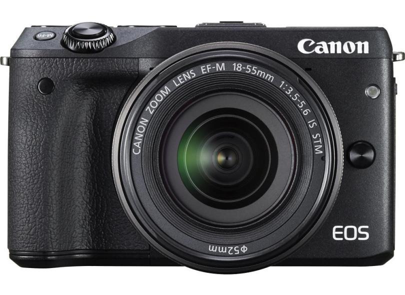 Canon - EOS M3 Mirrorless Câmera Digital com Lentes EF-M 18-55mm -  -9694B011 com o Melhor Preço é no Zoom