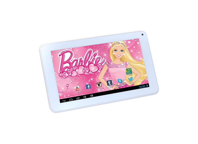 Tablet Candide 8 GB 7" Android 4.1 (Jelly Bean) Barbie Fantastic 1807