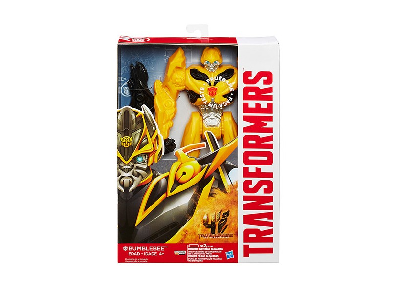 Boneco Bumblebee Transformers Age of Extinction A7781/A7788 - Hasbro