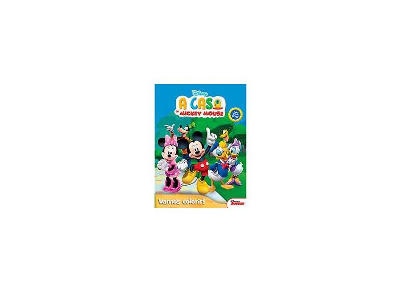 Casa Do Mickey Mouse: Vamos Colorir! (A) - Disney - 9788536821504